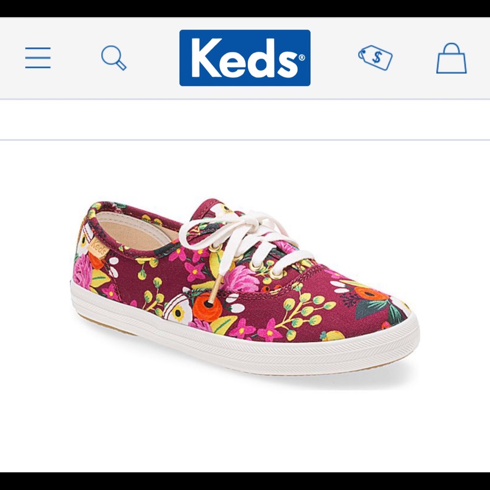 Rifle Paper Co Little Girl Keds